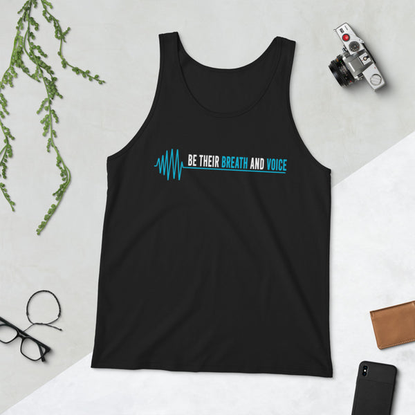 Be Their Breath And Voice Unisex Tank Top