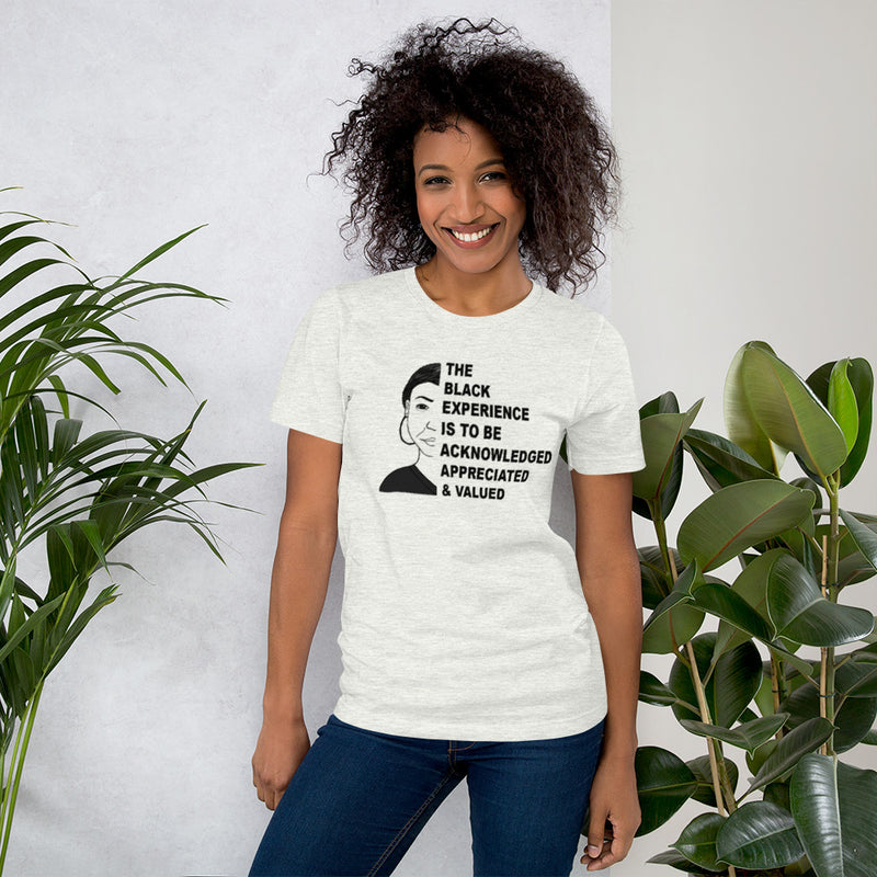 The Black Experience Short-Sleeve Unisex T-Shirt For Women