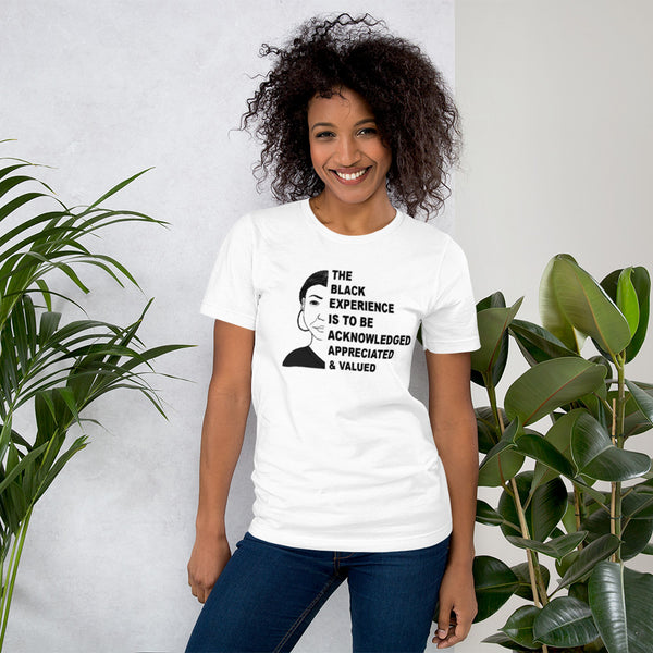 The Black Experience Short-Sleeve Unisex T-Shirt For Women